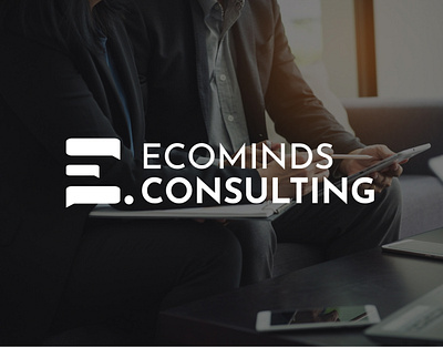 ecominds | consulting firm logo design brand brandidentity branding color design graphic design illustration logo marketing