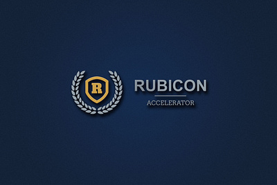 Rubicon Education Logo branding design education graphic design logo university vector