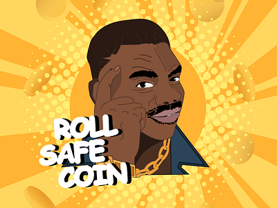 Roll Safe | Meme coin logo blockchain branding coin crypto crypto agency crypto team cryptocurrency currency design exchange logo logotype mem mem coin meme meme coin roll safe token wallet web desing