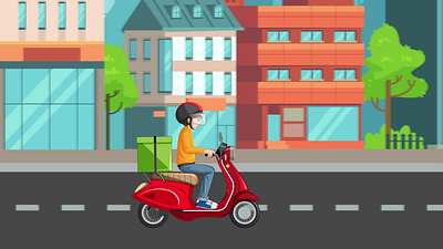 Bike Riding animation animation bike bike riding animation motion graphics riding