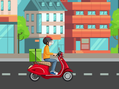 Bike Riding animation animation bike bike riding animation motion graphics riding