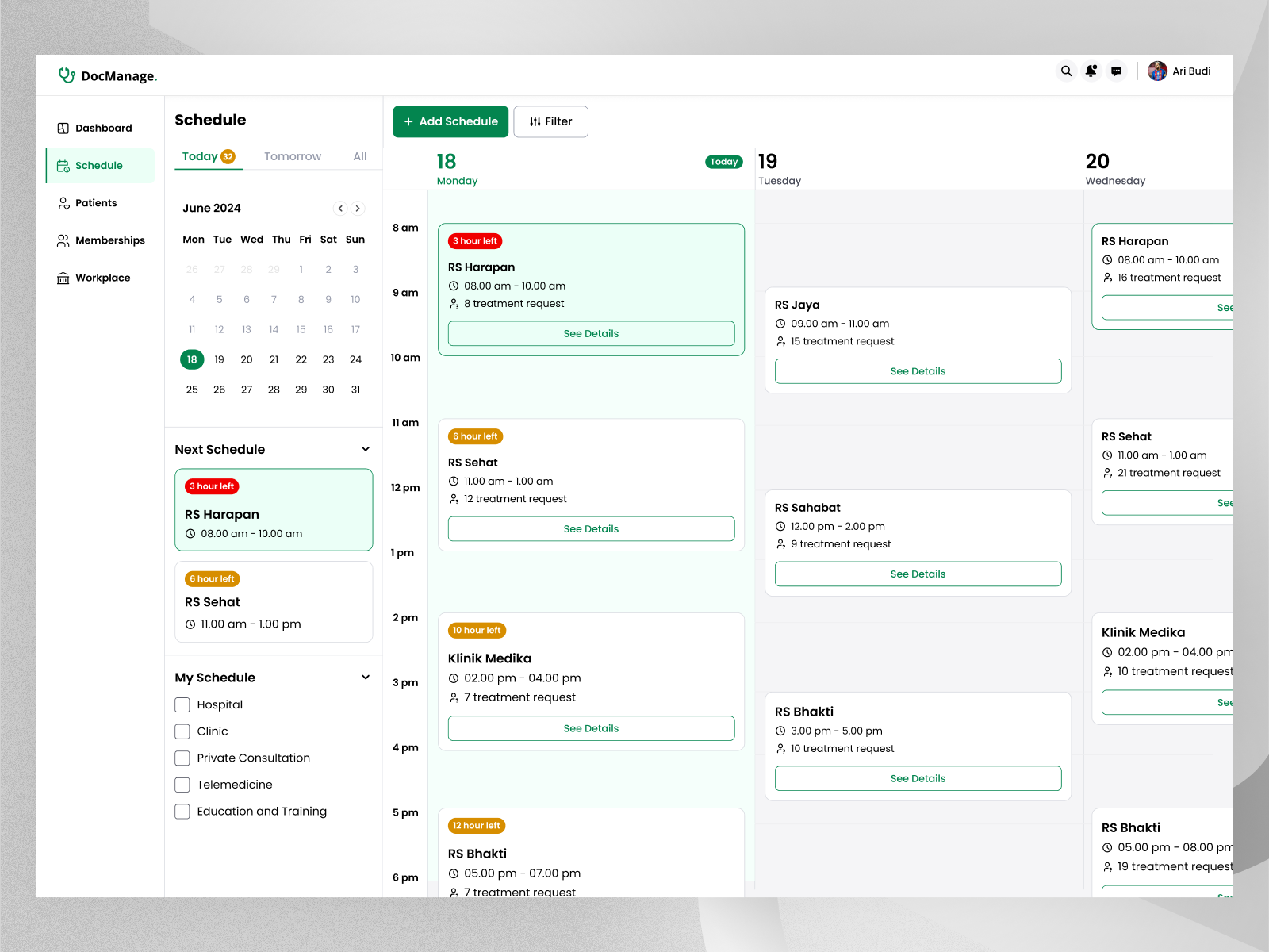 Doctors Management - Webiste analytics clean clinic dashboard dashboard doctor doctor appointment graph health dashboard hospital management dashboard medical dashboard medical website minimalist uiux web design