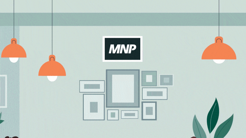 MNP Canada - Promotional Animated Explainer Video after effect animated explainer video animation explainer video logo animation motion graphics