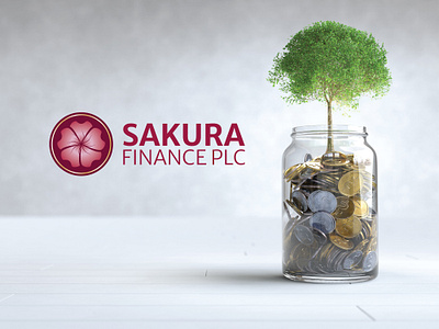 Sakura Finance PLC Brand Identity Design_Master Graphic brand identity design branding finance logo graphic design illustrator logo logo design logo maker master graphic sachintha denuwan