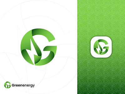 Green Energy - G Leaf Volt - Logo, Logo design brand identity brand logo branding eco logo electricity energy logo g leaf logo g leaf volt green energy green tech icon leaf volt logo logo design logo mark minimalist logo modern logo renewable energy logo solar energy logo solar power