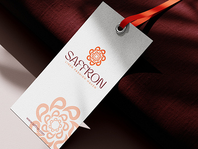 Saffron_Clothing Brand Logo branding cloth clothhavenlogo clothing clothingbrandlogo clothlogo fabric logo logodesign logodesigns logoinspirations