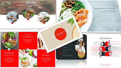 The Essentials of Nutrition balanced nutrition braniding eating well for life good nutrition graphic design healthy habits healthy living live well logo nutrition powerpoint presentation