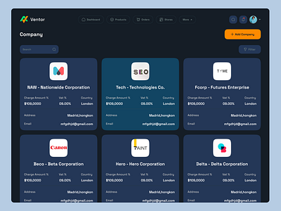 Inventory Dashboard UI/UX Design business management company management crm crm dashboard crm website dashboard design inventory inventory control inventory dashboard minimal mobile app design product design saas saas dashboard saas website software design ui uiux ux design