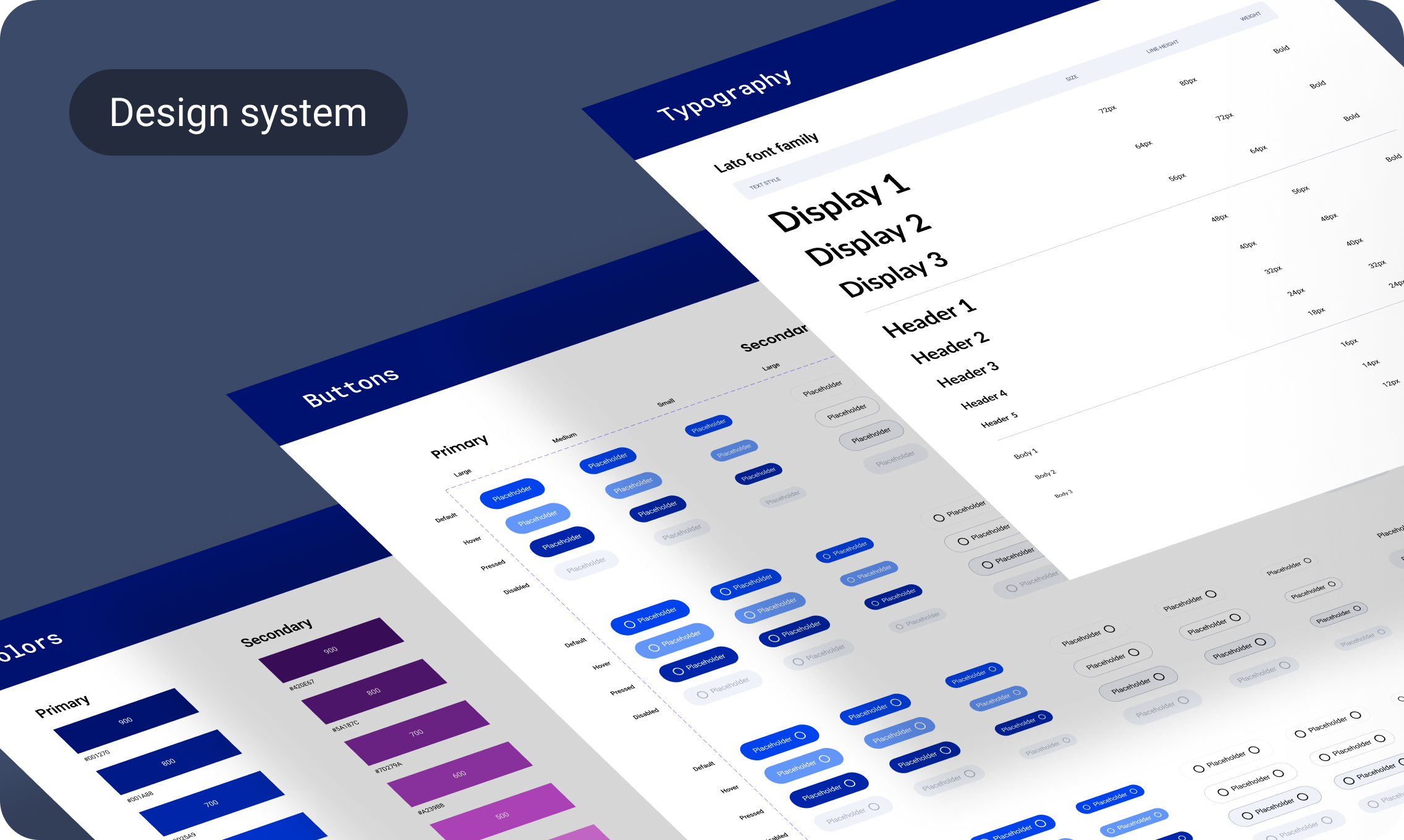 My journey to a comprehensive design system clean colors component sheet fonts grid guidelines human interface guidelines patterns system ui ux