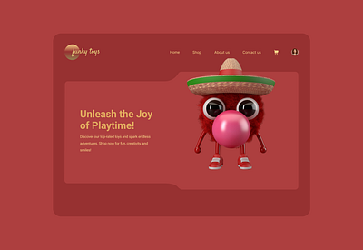 Where Play Comes Alive: A Toy Store Website for Parents & Kids animation figma motion graphics ui