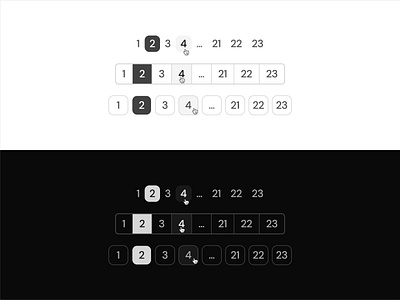 Pagination · Koala UI [V2.5] design design system interface kit koala koalaui pagination ui design ui kit ux design uxui