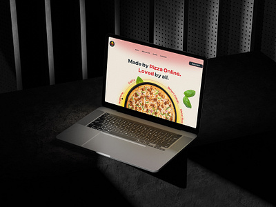 Pizza Online Website Design pizza landing pafe pizza landing page ui pizza restaurant website pizza site pizza website pizza website desifn pizza website ui restaurant website