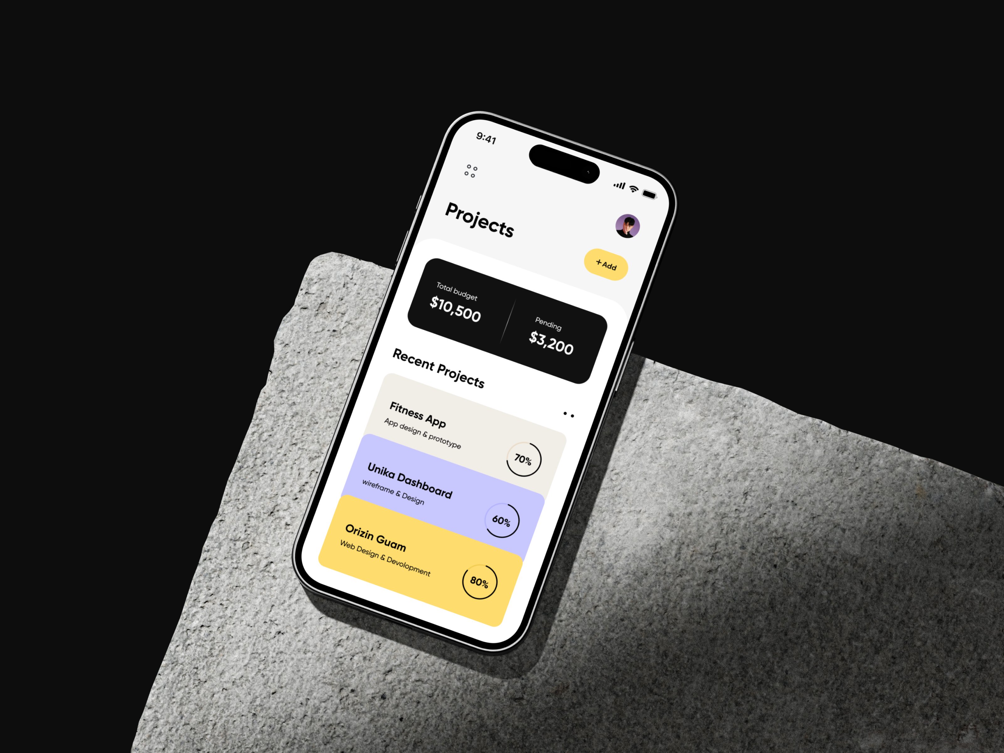 Task Management App android animation app app design b2b branding illustration ios iphone mobile mobile app print product design project management saas todo typography ui ux web design