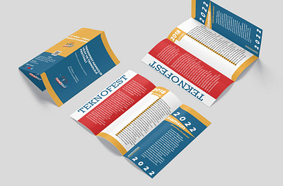 Teknofest 2023 Brochure 2023 adversting branding brochure brochure design graphic design poster teknofest türkey