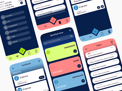 Global maintenance - Dental machinery support App app customer support dental equipment dental machinery denttech care efficiency equipment management eser experience global support health tech healthcare mainenance medical devices mobile apps preventive maintenance reliability technical support ui user interface ux