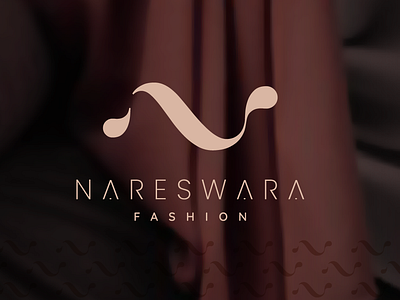 Hijab Nareswara Logo art branding hijab lineart logo mertistudio simple women