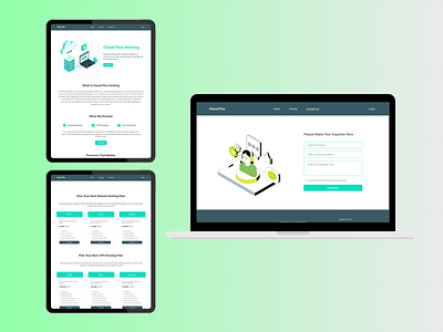 Cloud Plus SaaS Application's UI Design adobe xd app design figma ui ui design uiux user experience user interface design ux web design web development