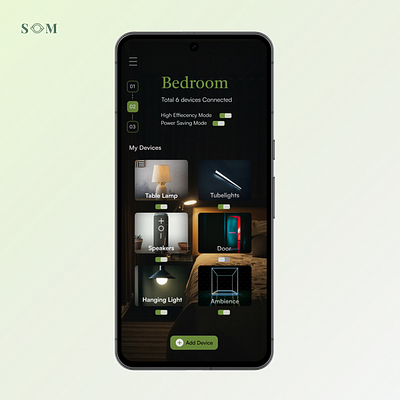 Smart Home - On and Off Switch dailyui onoff smart home ui