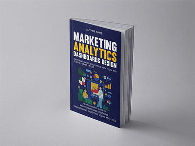 Marketing analytics dashboards book cover design amazon book cover amazon kdp book cover book cover design book covers design graphic design illustration kdp kdp interior