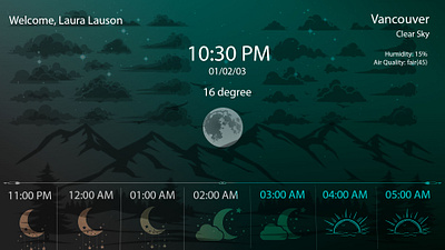 Weather app ui design graphic design photo photoshop ui weather app web desgin