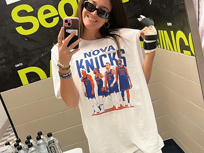 NY Knicks Nova Knicks Shirt design illustration