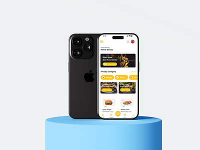 "QuickPlatter" Food Delivery Mobile Applications app design design figma mobile mobile app responsive design ui uiux ux