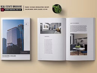 Real Estate Brochure building business clean cool corporate cover creative editable home home sale indesign template magazine modern open house printable property property sale real estate real estate brochure real estate catalog