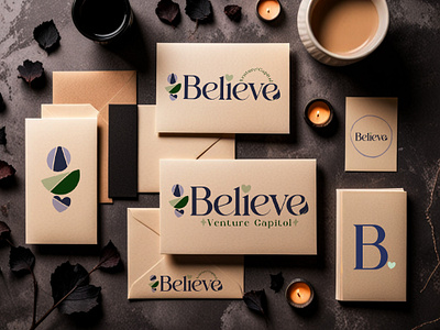 Believe Venture Capital Branding branding design illustration logo logo suite