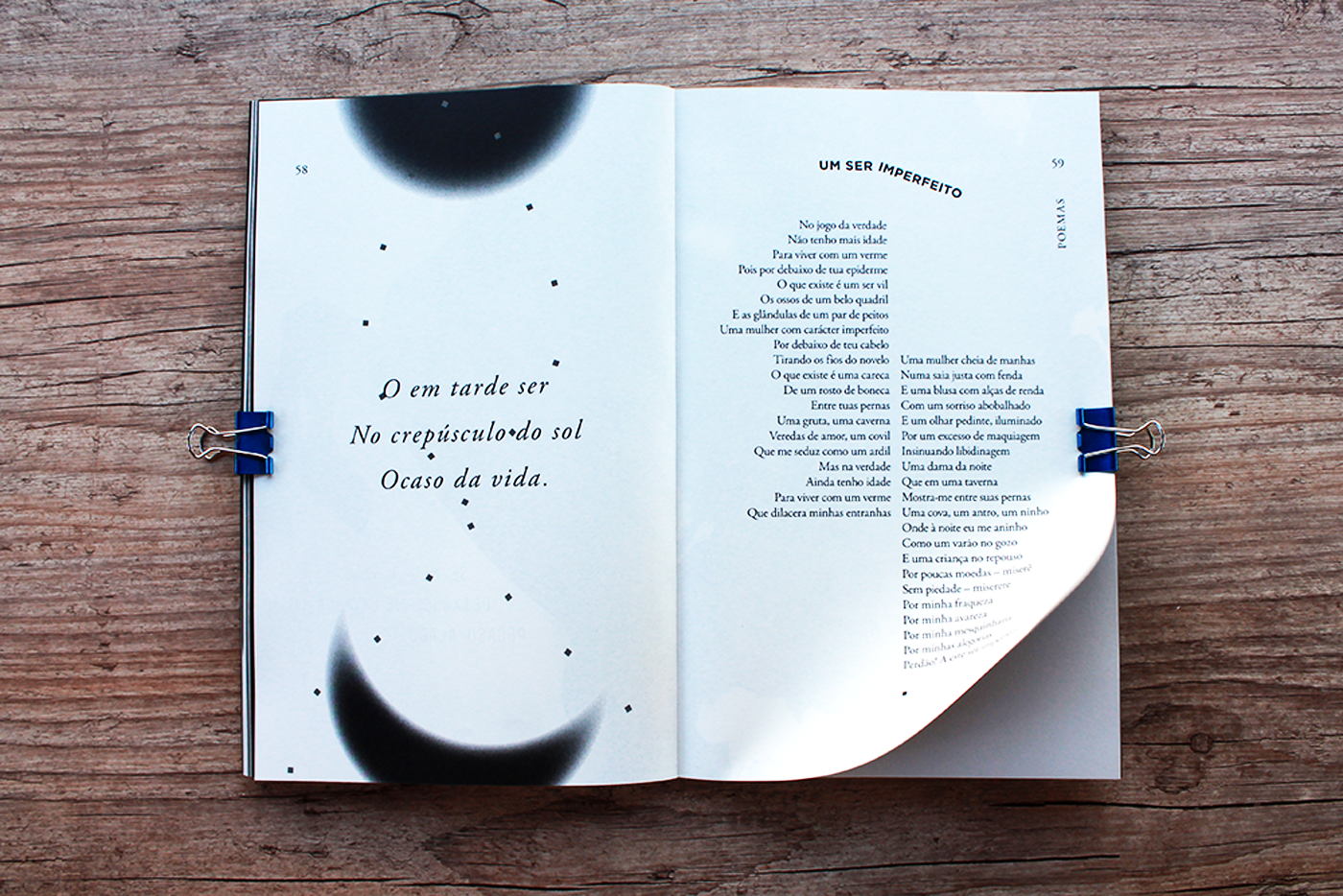 Bêbado Sonhador | Editorial book design editorial graphic typesseting