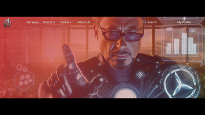 Marvel-themed homepage for a carbon emissions tracker avengers black panther blockchain carbon emissions graphic design homepage iron man landing page marvel spiderman sustainability tracker ui uiux ux website website design website redesign