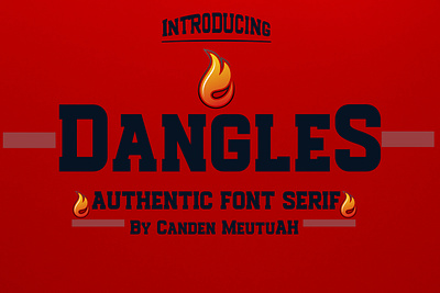 Dangles branding design font graphic design handwritten fonts illustration logo typeface typography ui
