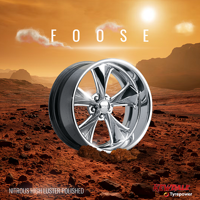 Tyre Aloe Wheel Product Post For Instagram | Foose Tyres branding design graphic design illustration typography ui ux