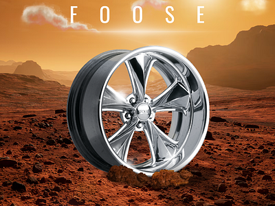 Tyre Aloe Wheel Product Post For Instagram | Foose Tyres branding design graphic design illustration typography ui ux