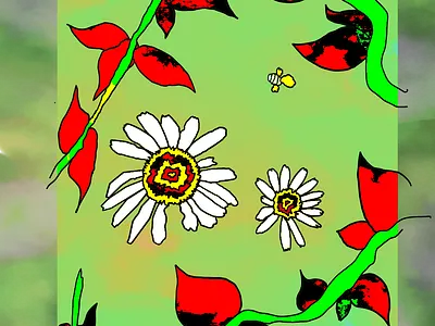 Dandelions creative design graphic design illustration vector