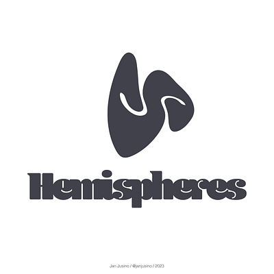 Hemispheres Logo branding creative design flat graphic design illustration logo vector
