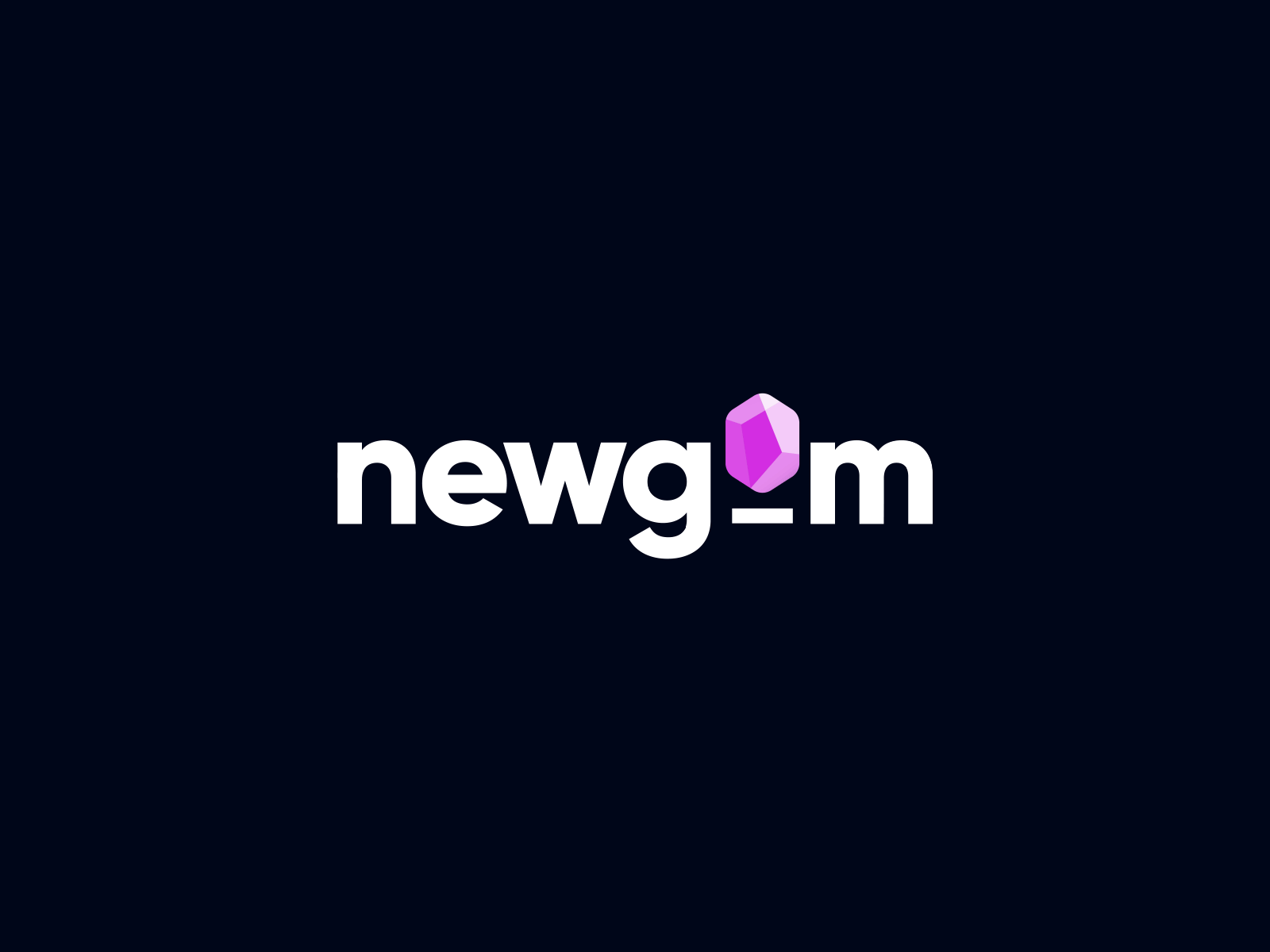 NEWGEM - Logo Motion after effects animation branding design gem graphic design illustration logo minimal motion motion graphics new nft typo typography ui ux vector