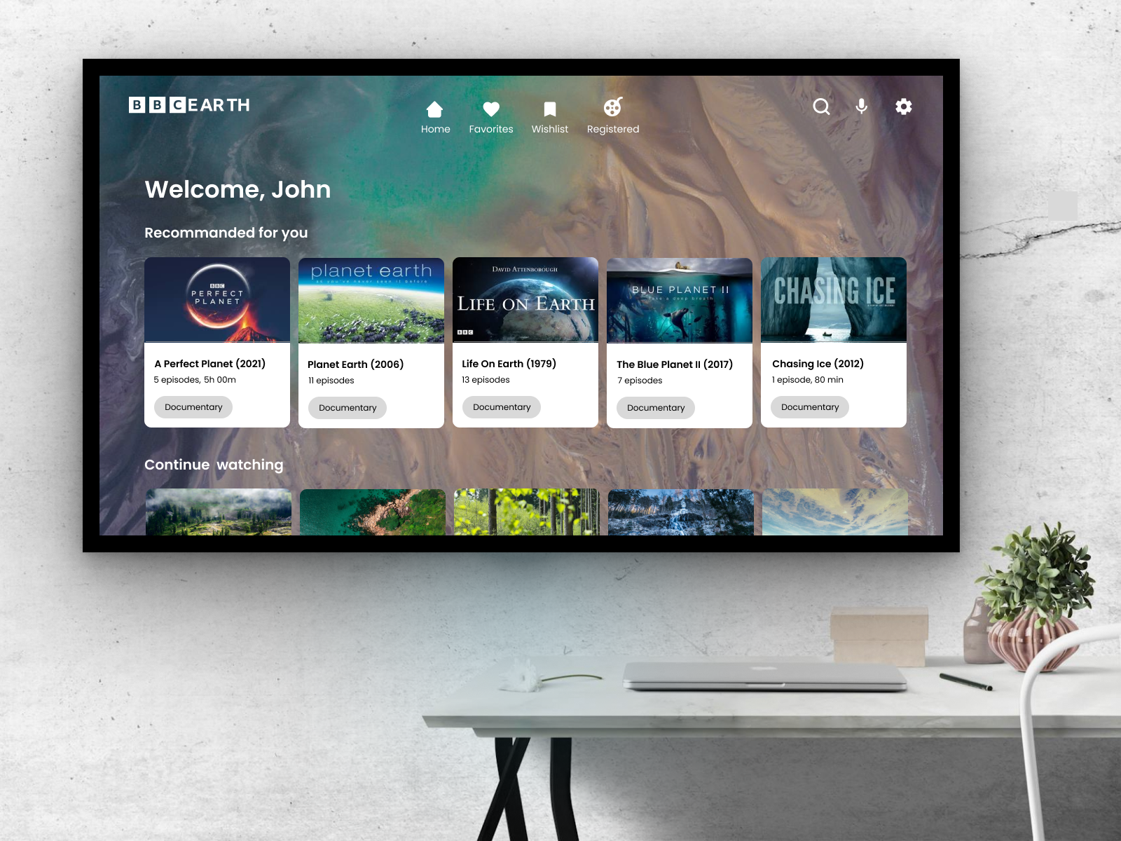 Smart TV App | Daily UI Challenge #88 iot smart tv ui ui design
