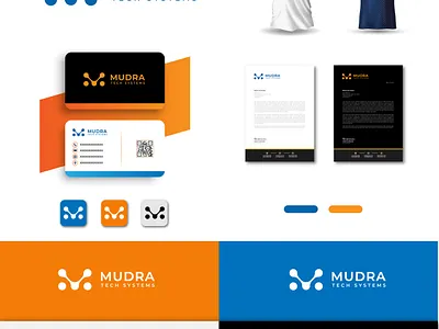 Mudra Tech Systems logo business log design designkite freelancer khalid freelancerkhalid graphic design icon logo jr7 designer logo miminal logo minimalist logo shuvorahman01