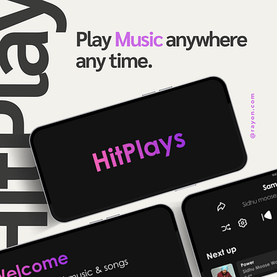 MUSIC app ui Design app branding design graphic design ui ux