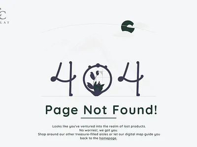 "Captivating 404 Pages" ui