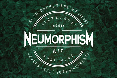 Neumorphism Kit branding graphic design illustration ui vector