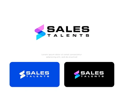 Sales Talents Logo businesslogo corporatelogo lettermark modern s logo modernlogo monogram professionallogo s logo salesbranding salesidentity saleslogo salestalents talentbranding vector