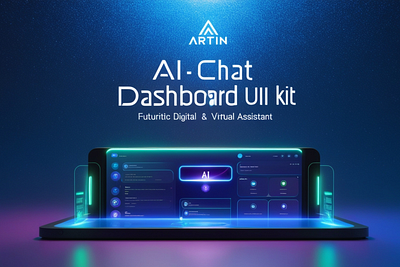 Artin - AI Chat Dashboard UI Kit branding design graphic design illustration ui