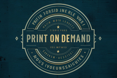 Print on Demand Web Design branding design graphic design illustration ui vector
