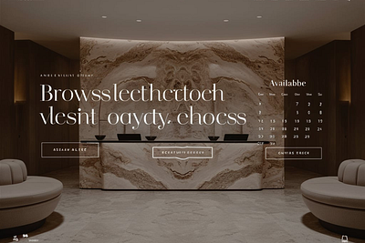 Hotel Booking Web Design design graphic design illustration ui vector