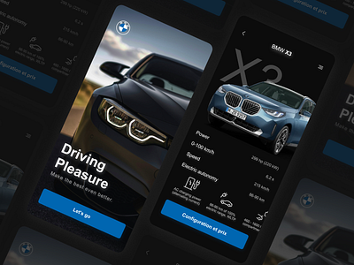 Car App app app design bmw car car app design product design ui uiux uiux design user interface user interface design