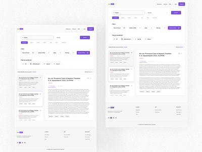 Legal Docs - Law Firm & Legal Decisions design law law firm laws lawyer legal app legal docs legal documents professional ui design ui ui design ui ux design ux ux design web app web ui design website website design