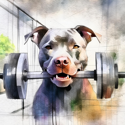 Dog Lb. graphic design illustration