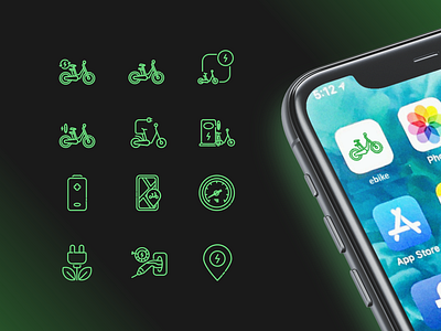 e-bike icon ebike electric flat icon graphicdesigner icon icondesigner lineicon mobileapp outline icon uiux website