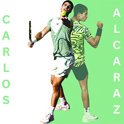 CARLOS ALCARAZ branding graphic design